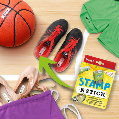 Combo de Rotulador escolar + Kit de recarga STAMP & STICK