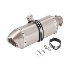 Escape Akrapovic Silver Black con silenciador incluido