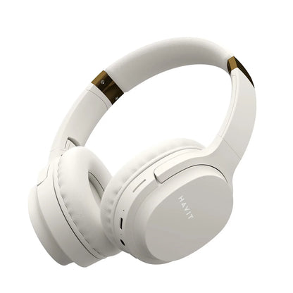 AUDIFONOS BT HAVIT I62 BEIGE