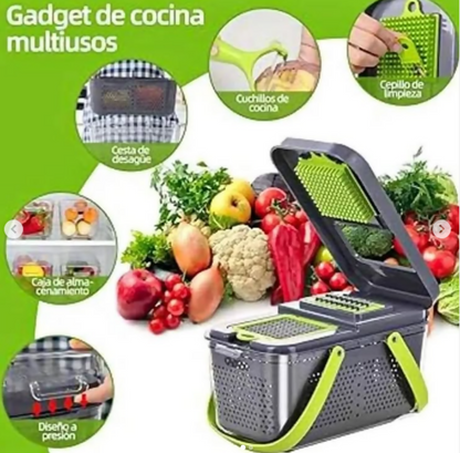 Picador de verduras multifuncional 22 en 1