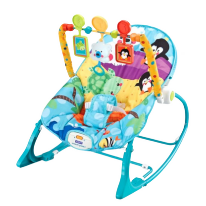 Silla mecedora con vibración para bebé