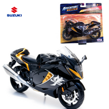 METAL Motocicleta Suzuki Hayabusa Black 1:12.