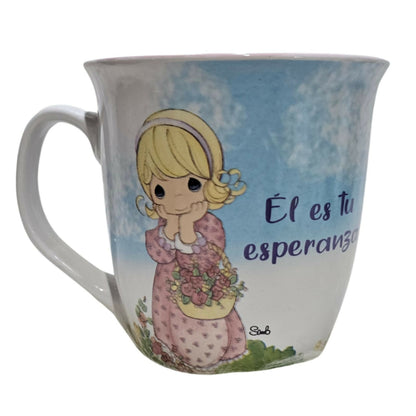 Taza Precious Moments "El es tu esperanza"