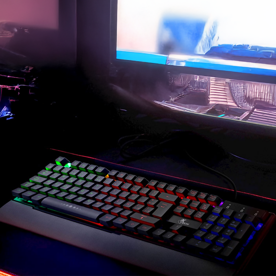 Armiger GamingKybd wrd USB Spa MCol Backlight