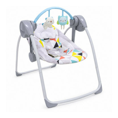 Columpio Eléctrico para bebé con Juguetes