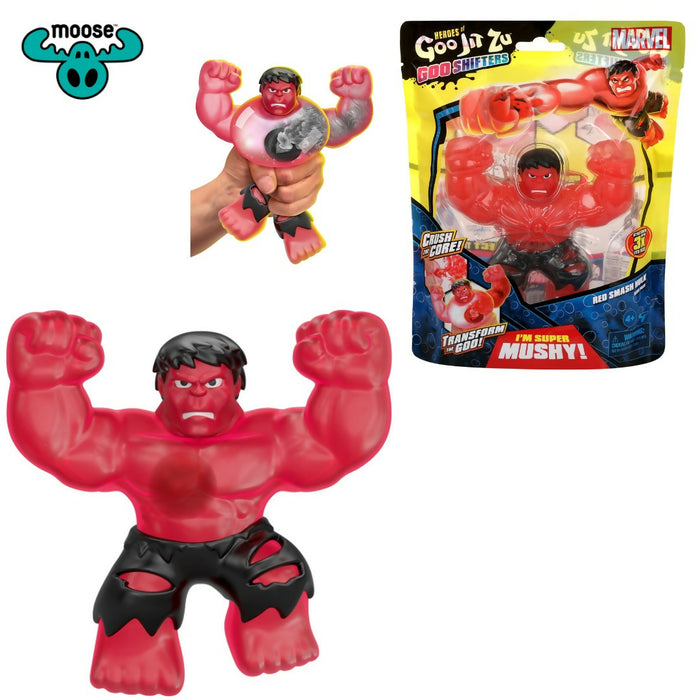 Heroes of Goo Jit Zu Goo Shifters Marvel Red Smash Hulk.