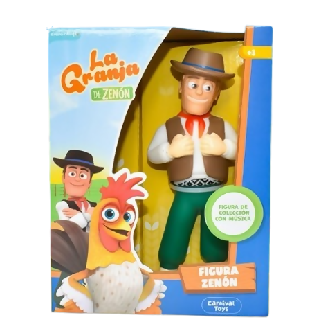 FIGURAS DE COLECCION GRANJA DE ZENON CON MUSICA 7"