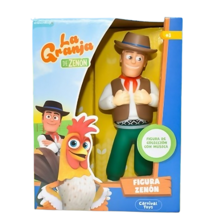 FIGURAS DE COLECCION GRANJA DE ZENON CON MUSICA 7"