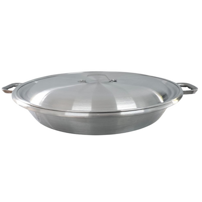 Cacerola con tapadera de aluminio