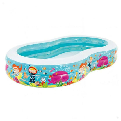 Piscina infantil Inflable con diseño de mar