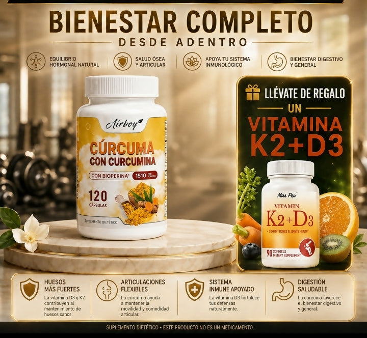 CÚRCUMA CURCUMINA + REGALO 🎁