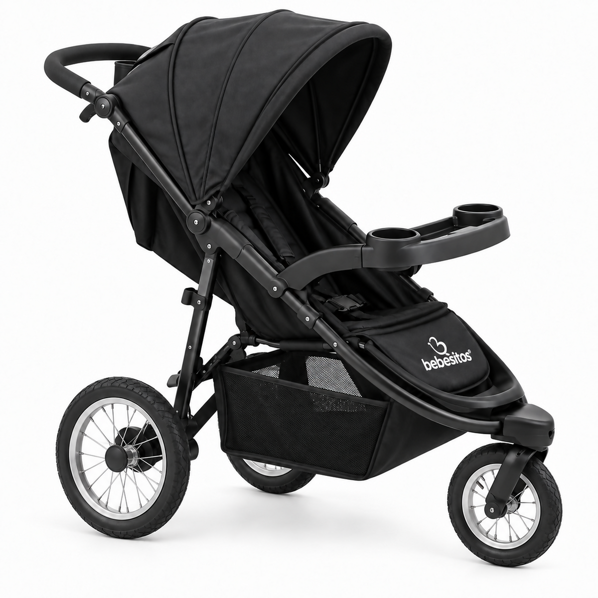 Coche para bebé con cargador/portabebé y base