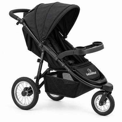 Coche para bebé con cargador/portabebé y base