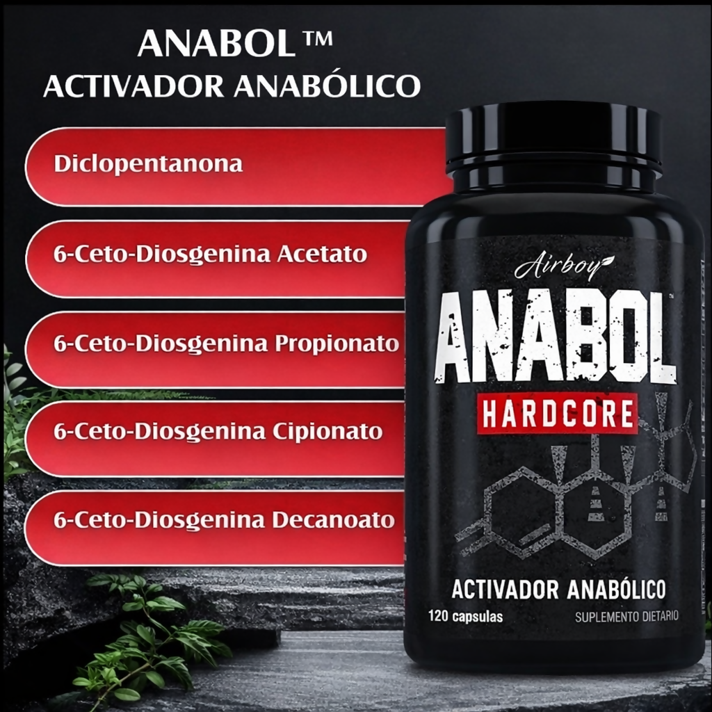 ANABOLIC - Suplemento de apoyo de la salud masculina