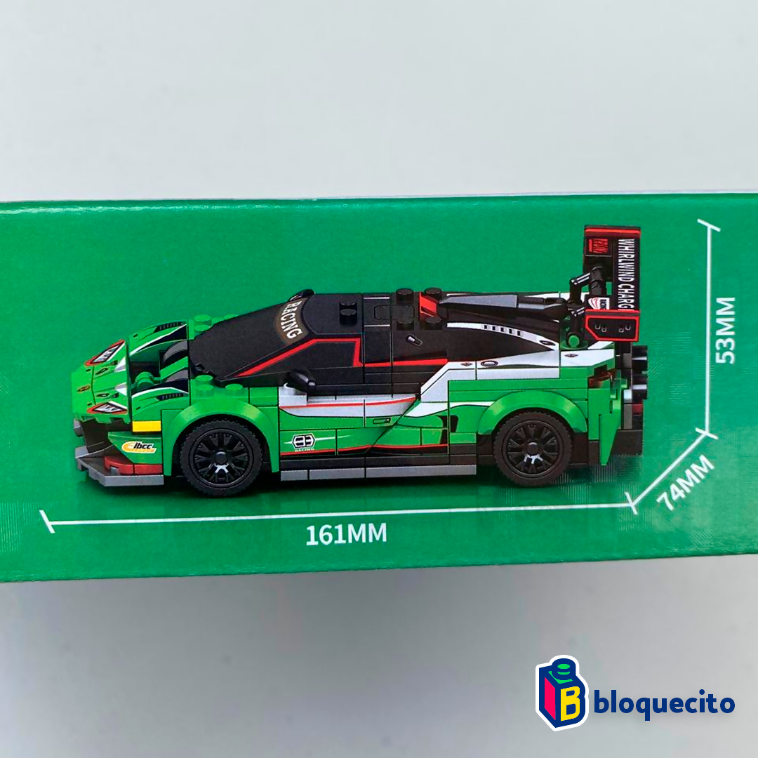 SEMBO | Carro RACING verde