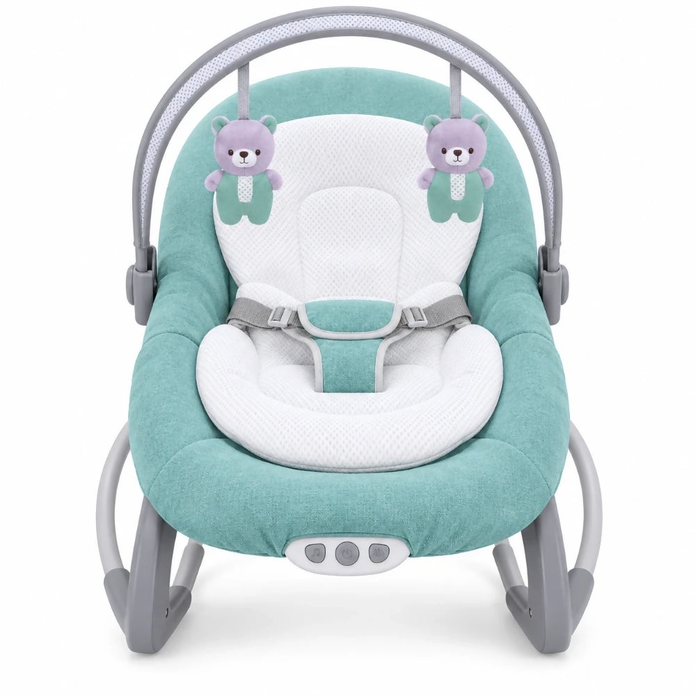 Silla Mecedora para Bebé con Juguetes