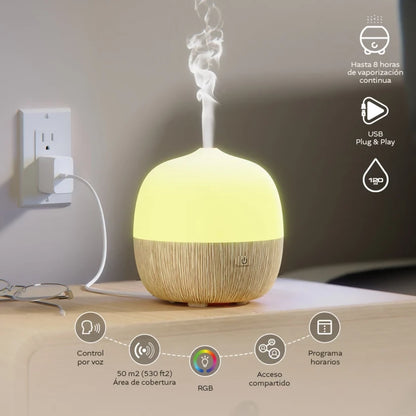Difusor de aroma inteligente con conexión Wi-fi
