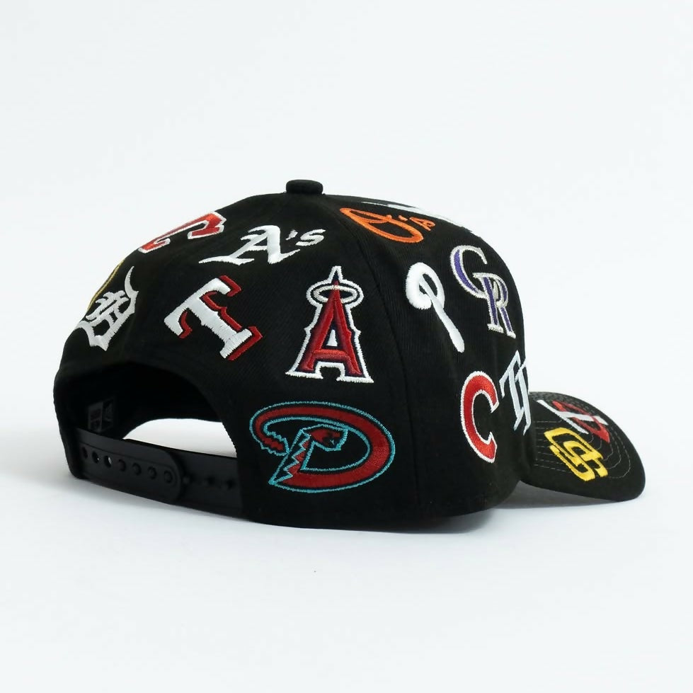 Gorra MLB All‑Teams Patch Logos All‑Over 9FORTY