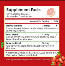 💥 WHOLE PRODUCE FRUITS – 120 CÁPSULAS 💥