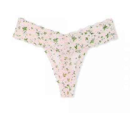 Panty Victoria´s Secret - Floral rosa claro