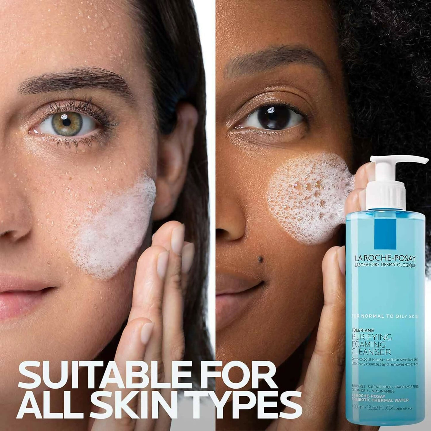 Limpiador facial espumante purificador