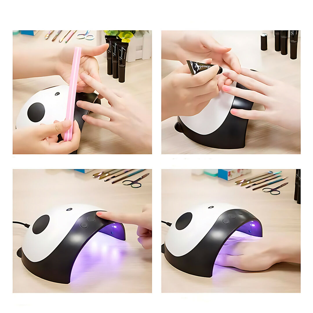 Lámpara UV para uñas diseño de panda – AeroMall - Centro comercial virtual