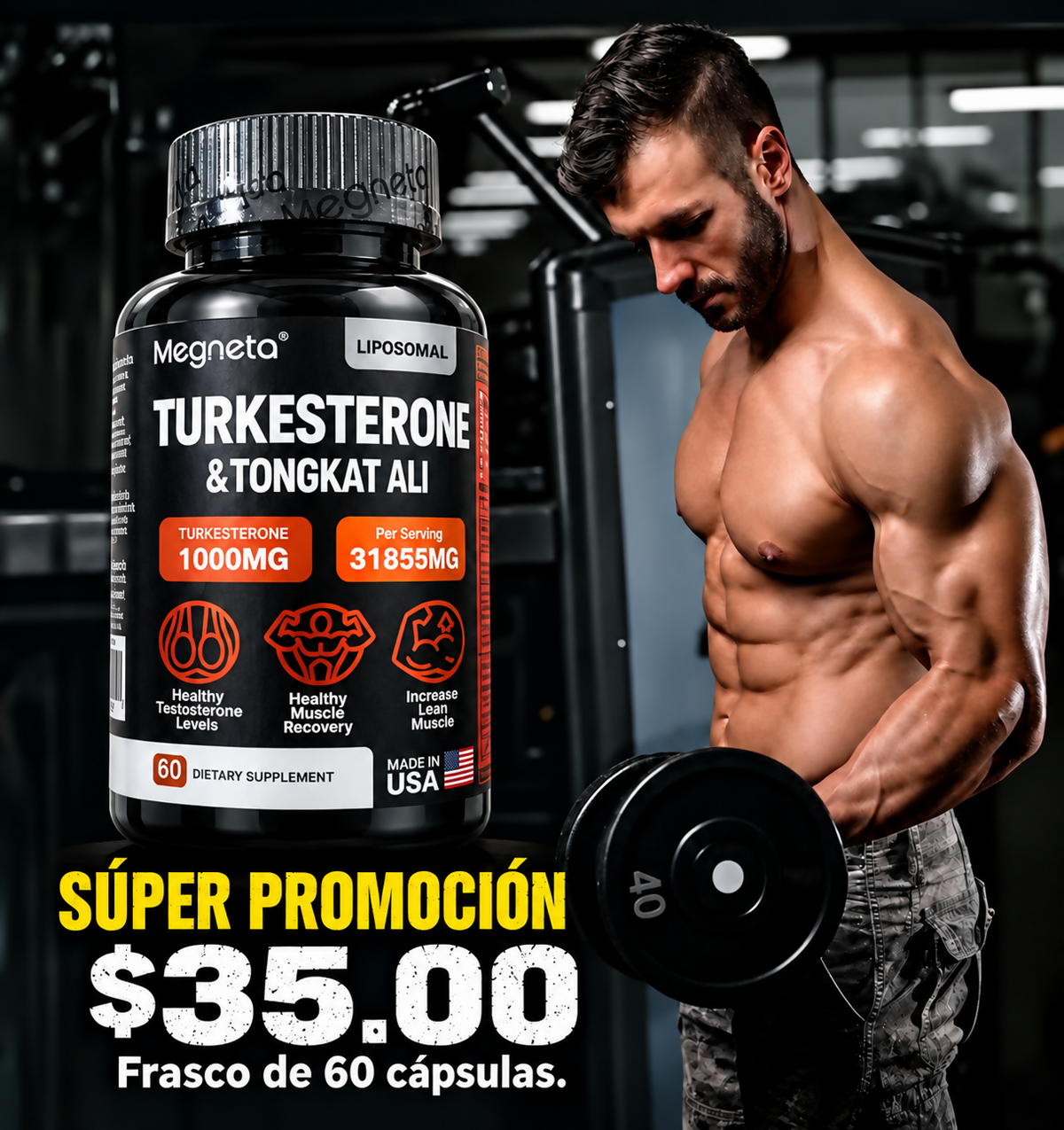 Turkesterone & Tongkat Ali.
