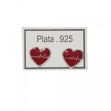 Arete Corazón Plata 925 01