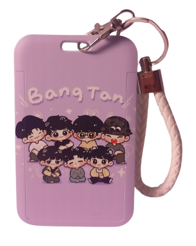 BTS - HOLDED PHOTOCARD LLAVERO