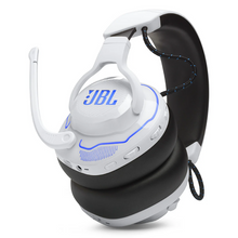 JBL Quantum 100Play Station-Headphones-Gaming-White Blue