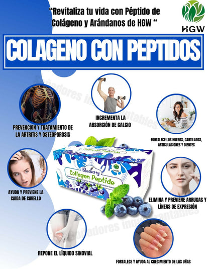 BLUEBERRY COLAGENO CON PEPTIDOS