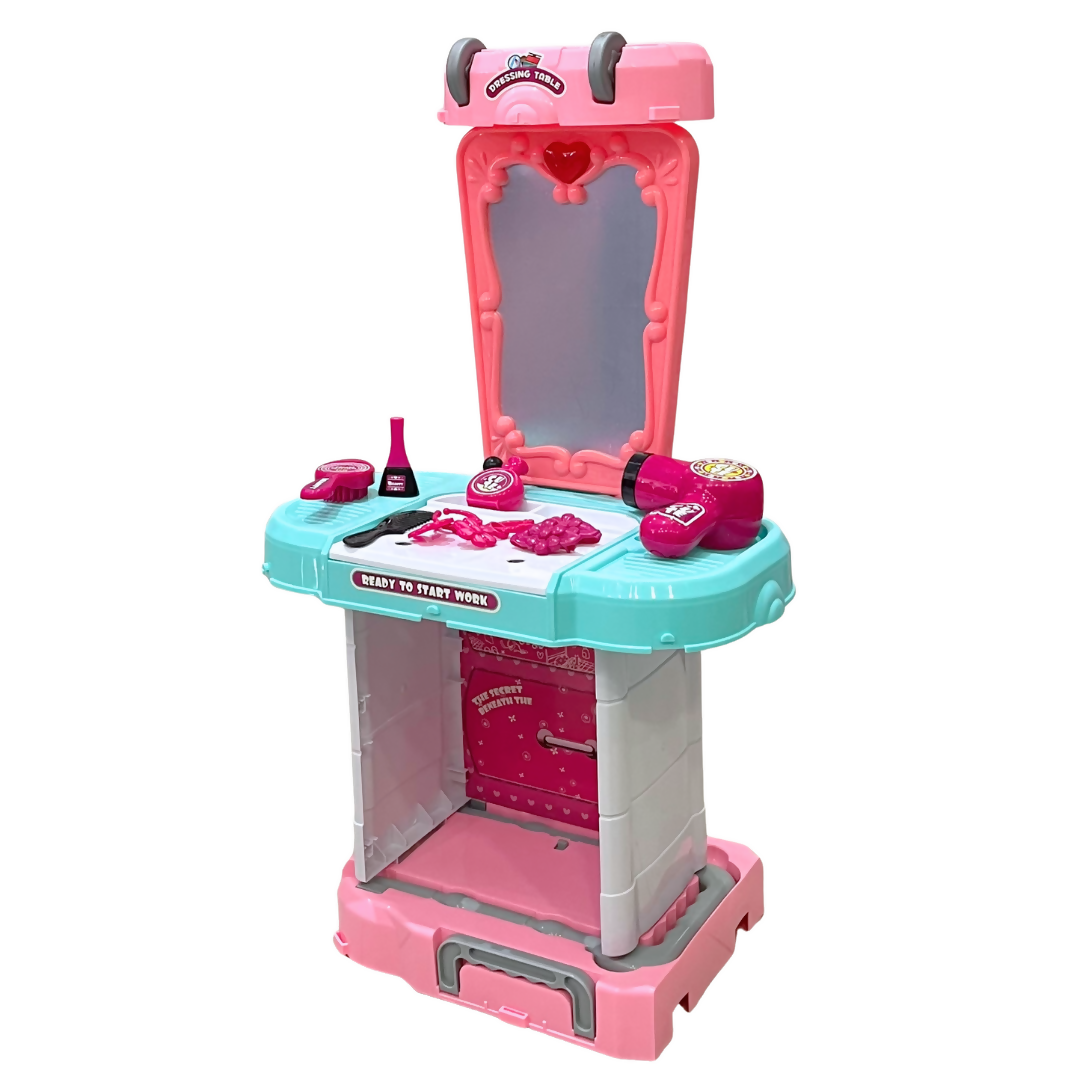 Tocador de juguete 3 en 1 para niña