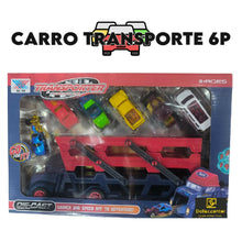 CARRO TRANSPORTE CON CARRITOS 6P