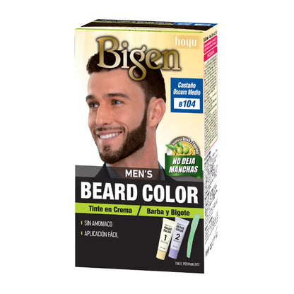 Tinte Men´s Barba No. B104 - Castaño Oscuro Medio (BIGEN)