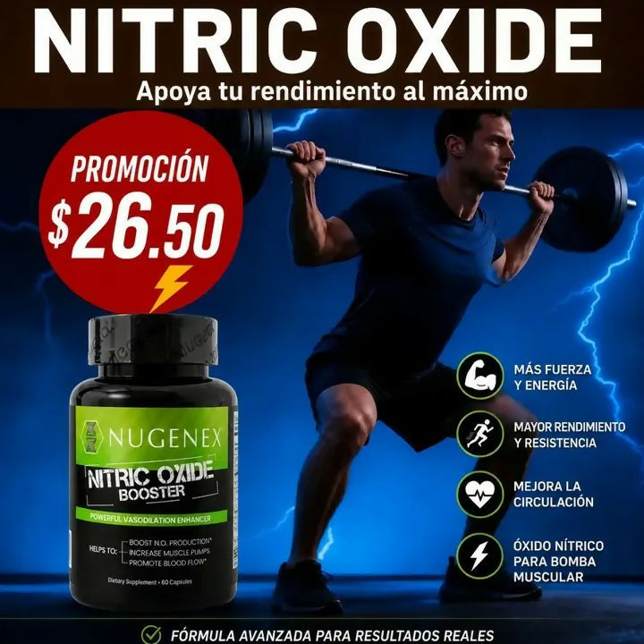 NITRIC OXIDE BOOSTER 60 cápsulas 💊