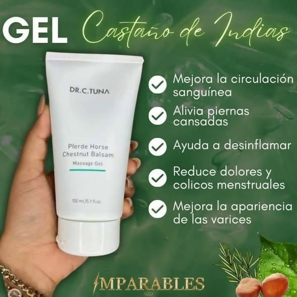 GEL DE MASAJES CASTAÑAS DE INDIA