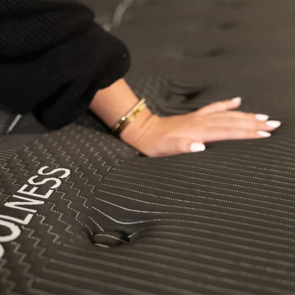 Cama Radiance Air Gel Mattress Negra confort firme
