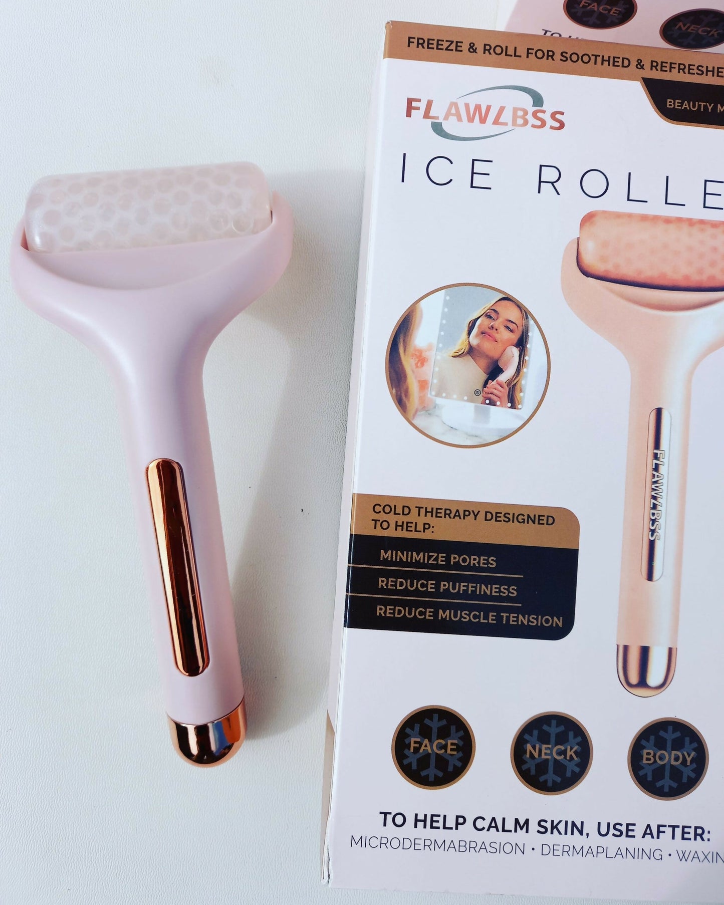 Masajeador Ice Roller para el rostro