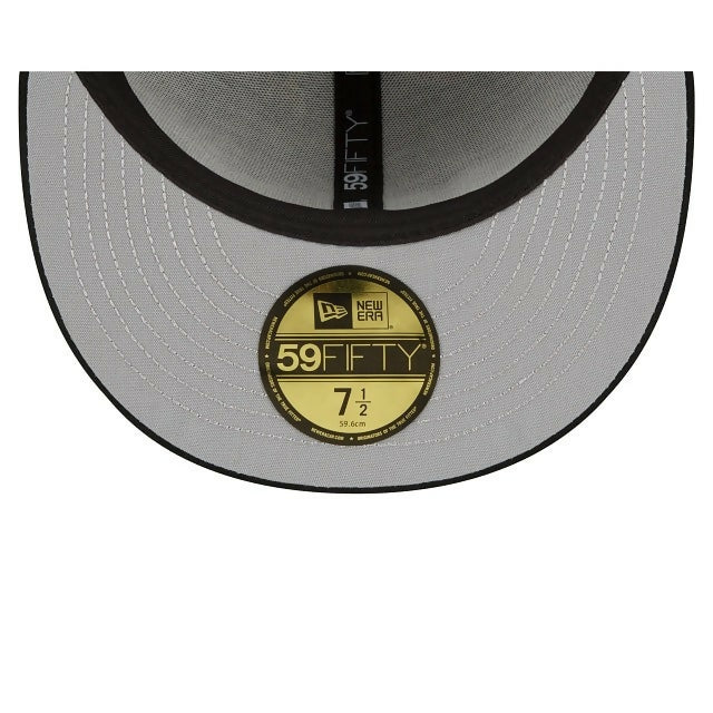 Gorra MLB Teams Patch Logos All‑Over Black 59FIFTY