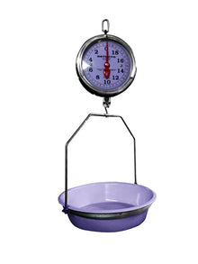 BASCULA 2 CARAS PLATO PORC.40LBS DETECTO