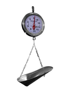BASCULA 2 CARAS PLATO GALV.40LBS DETECTO