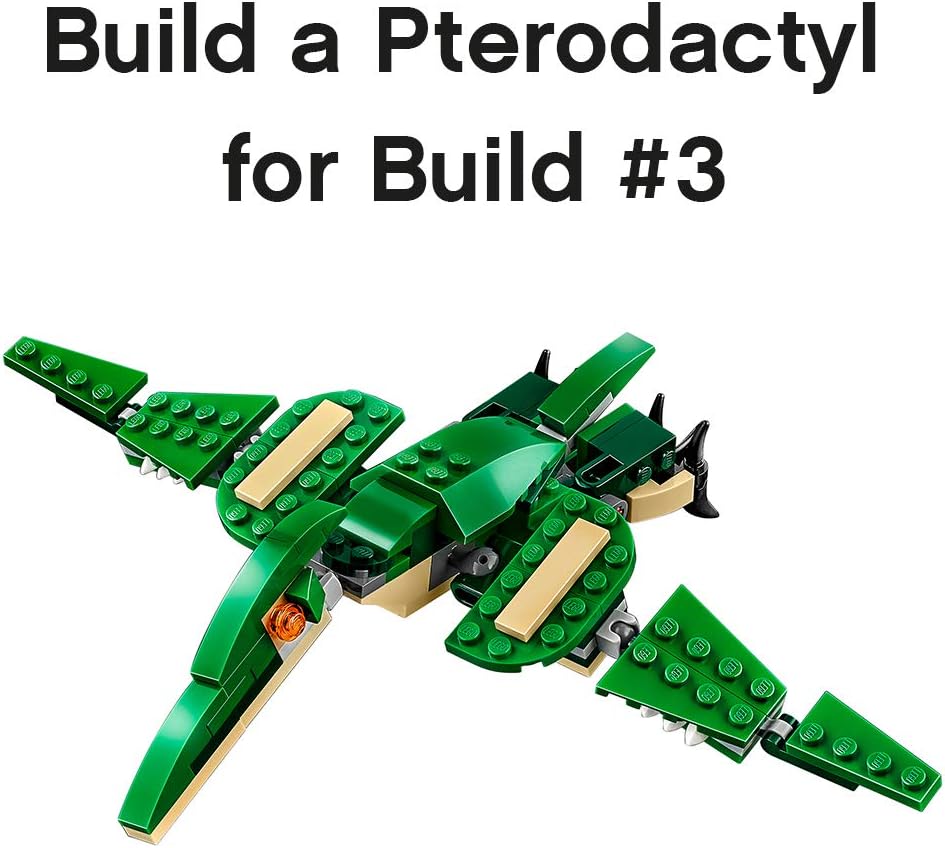 LEGO KIT Creator 3 en 1: Poderoso Dinosaurio