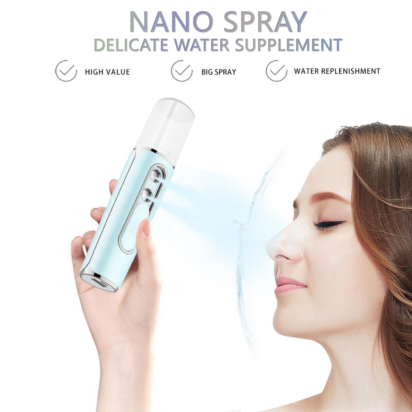 Nano Humidificador Facial