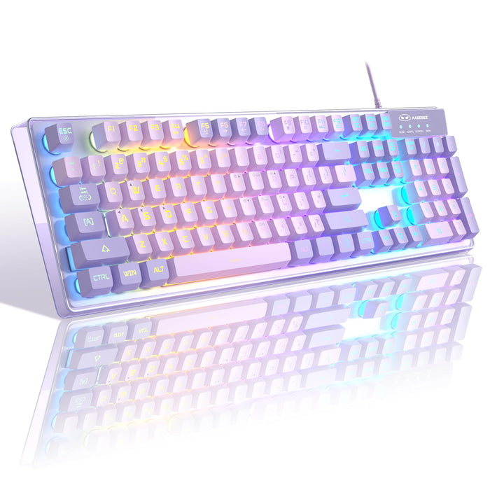 Teclado y Ratón Gamer K1, con Iluminación RGB LED