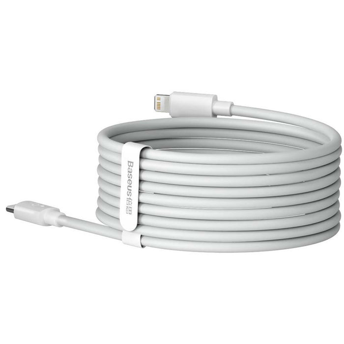 Baseus Simple Wisdom Type C To iP Cable 1.5m 20W(2pcs/set) White
