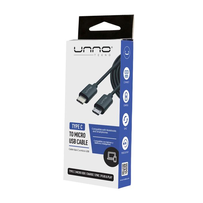 Cable Tipo C A USB A D 1.5/5 Pies Unno