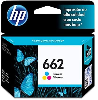 Tinta HPC Cz104al 662 Tri Color Ink 100 Pages 