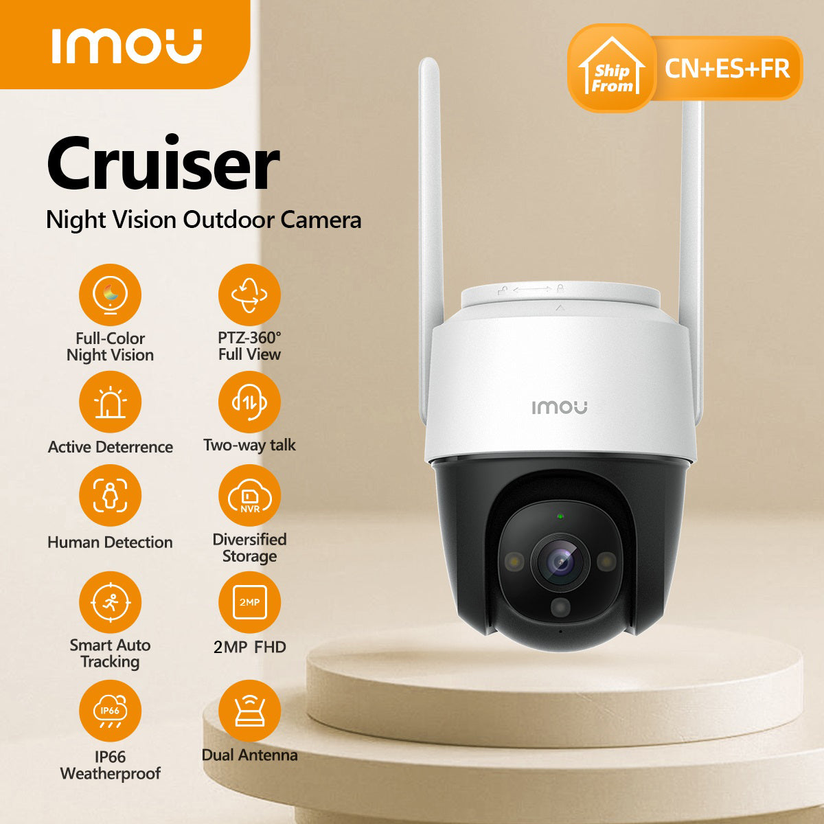 Camara Wifi Imou Cruiser 2MP