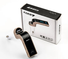 Cargador de celular / transmisor bluetooth carg7