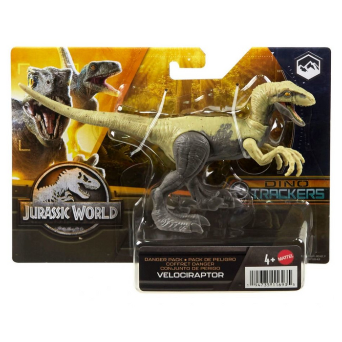 Jurassic World Mattel Velociraptor Danger Pack.